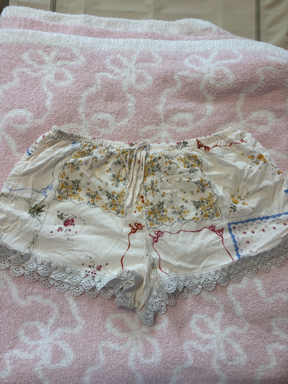 Reformation fern shorts limited edition print